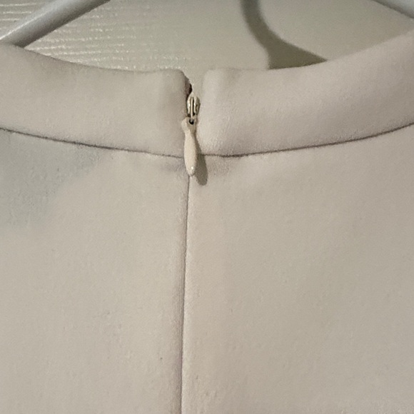 Ann Taylor Cream Blouse with Keyhole Neckline - Picture 5 of 7